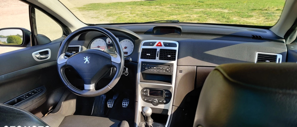 Peugeot 307 CC cena 12200 przebieg: 211000, rok produkcji 2004 z Grudziądz małe 46